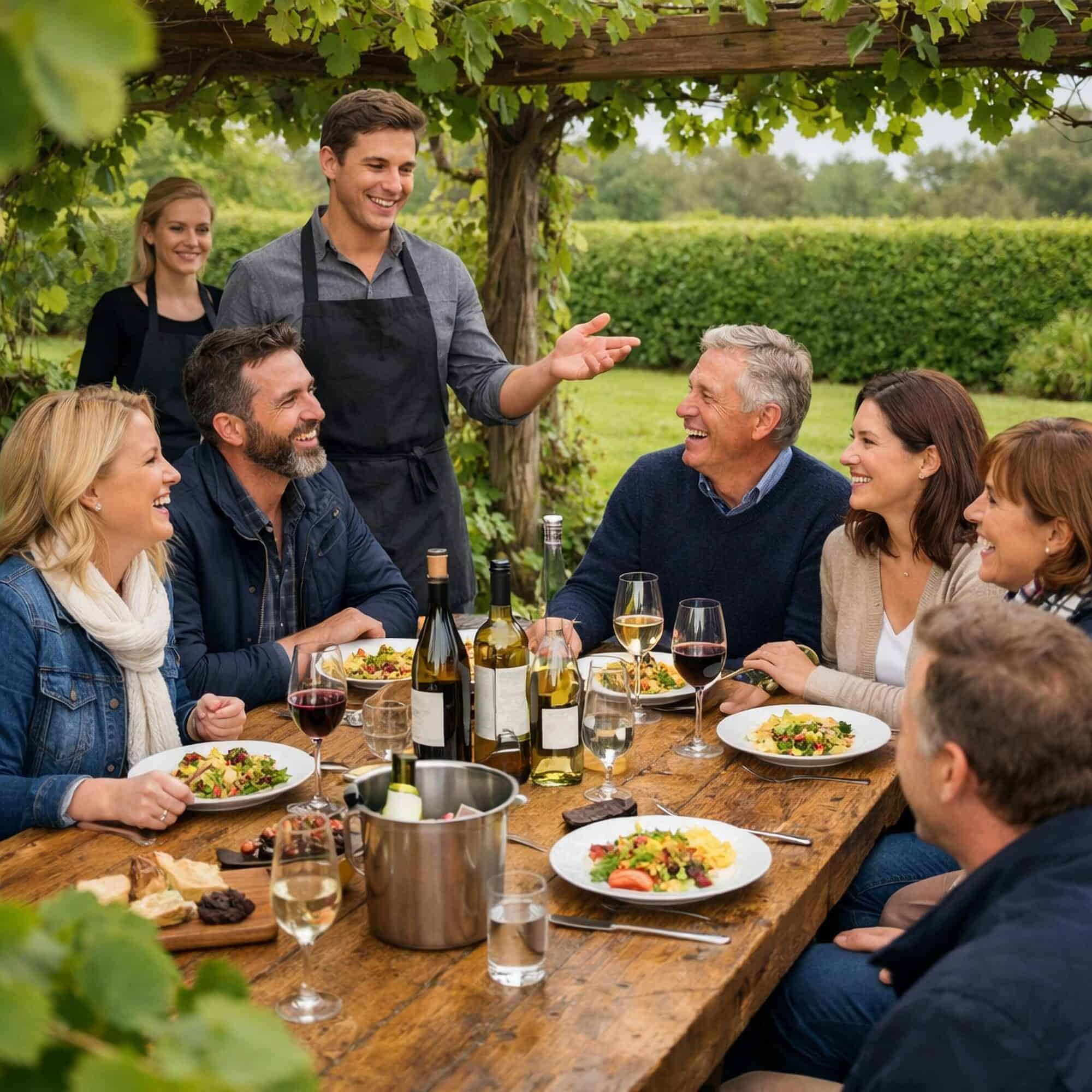 The McLaren Vale tour is enjoying the region's fresh, locally sourced produce.